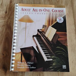 Alfred's Basic Adult All-in-One Course Piano Book 1 with CD